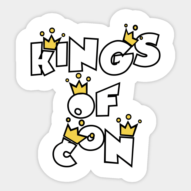 Kings Of Con Sticker by ReadTheEyes